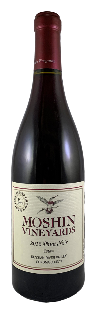 Moshin Vineyards - Estate Grown Russian River Pinot Noir