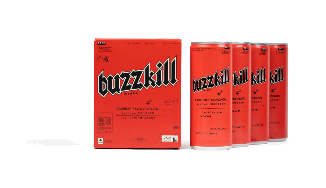 Buzzkill - Cabernet Sauvignon NA 6/4pks