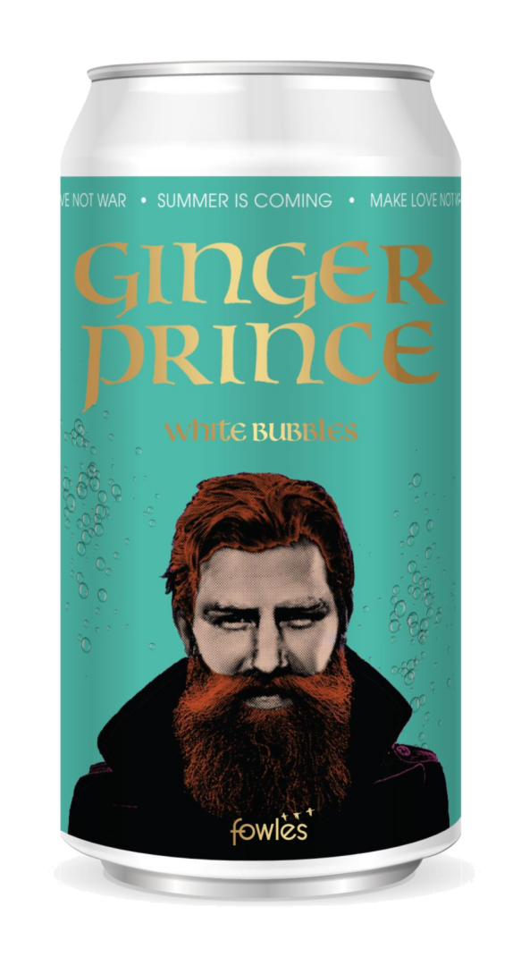 Ginger Prince - Sparkling White Bubbles Cans